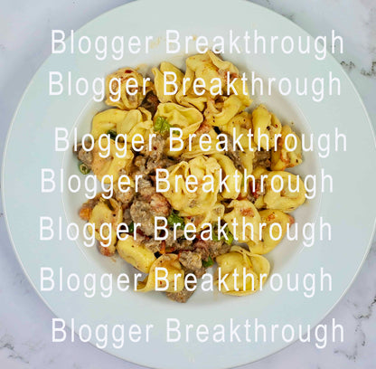 A plate of Food, Cooking, and Gardening Themed Stock Photos with the brand name Blogger Breakthrough Summit.
